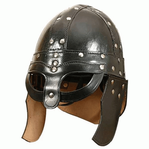 CASCO VIKINGO DE CUERO